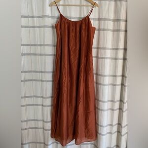 NWT Banana Republic Organza tie-waist maxi dress